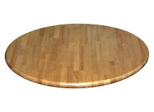 48" Solid Wood Round Table Top