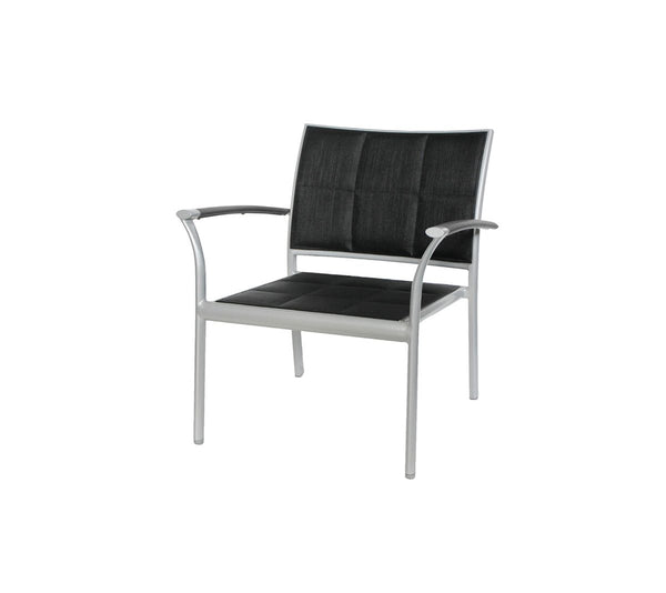 New Roma (Padded Sling) Club Chair w/ Aluminum Arm