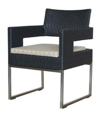 Chairs | Outdoor Vilano Outdoor Dining Arm Chair w/Cushion